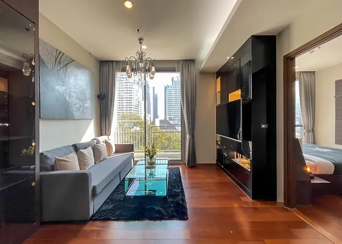 Near Bts L Large 55 Sqm L Pool And Gym アパート *